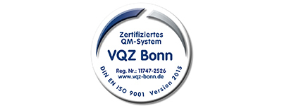 ISO-Zertifizierung VQZ Bonn